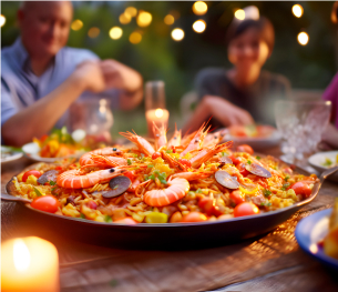 Repas événementiel avec une Paëlla Traiteur à Thouars (79)
